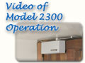 Video of Model 2300 Door Opener Operation