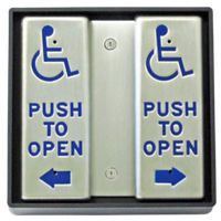 Model 4458SQV Vestibule Dual Push Plate_200x200